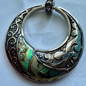 Paua Shell Pearle Pendant (mystic moon).
